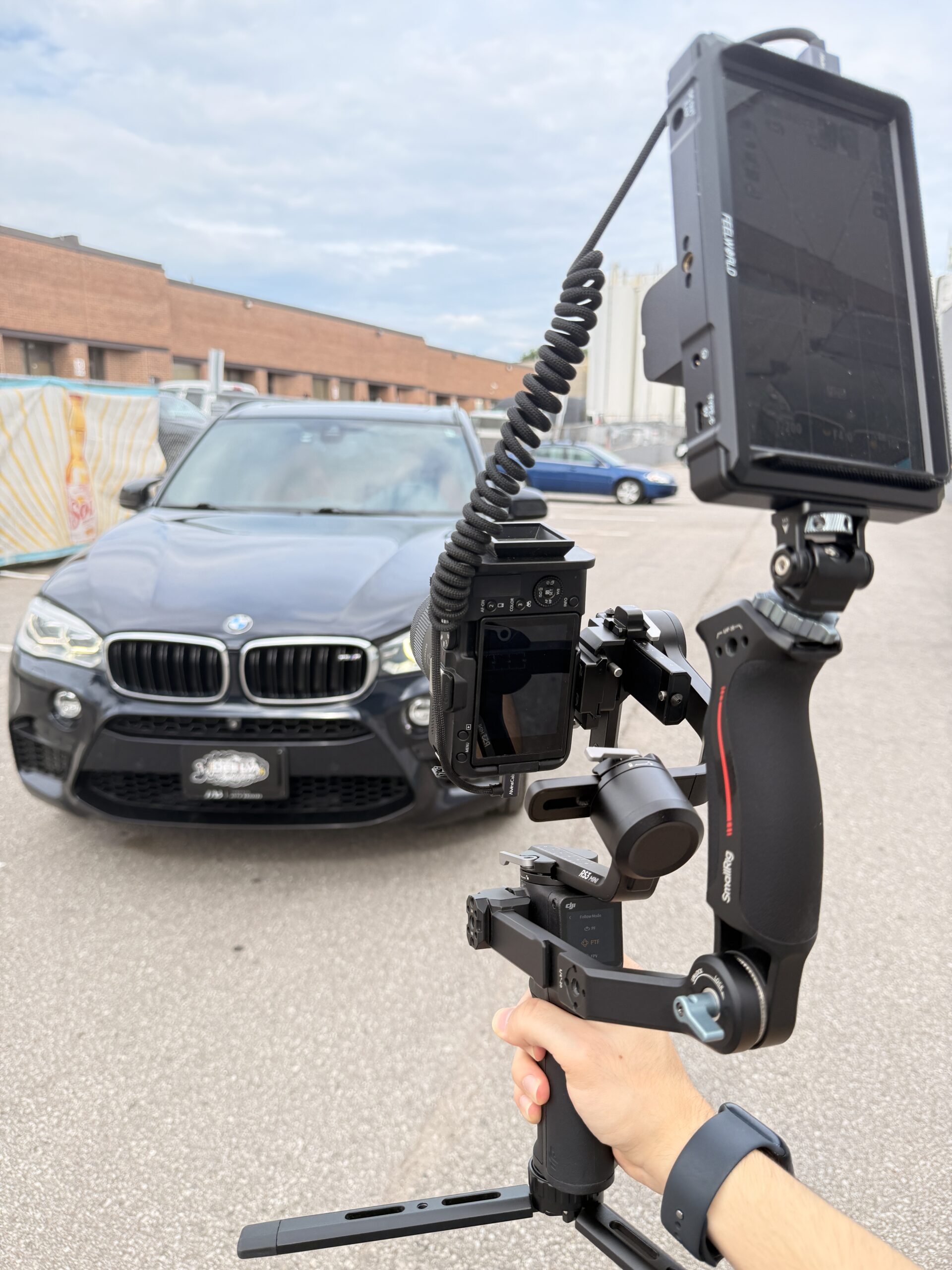 Helm Insight production camera setup