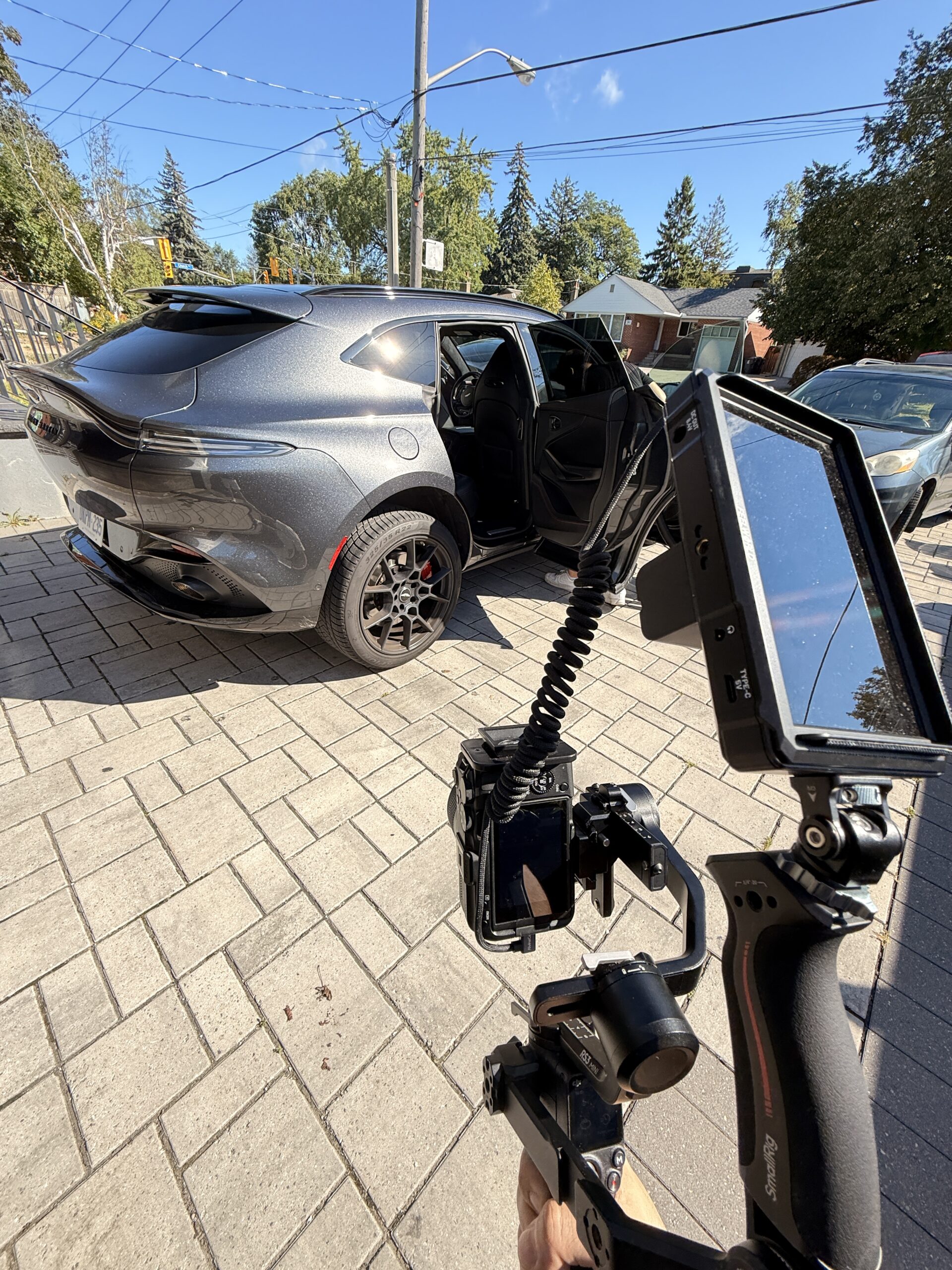 Helm Insight working on location